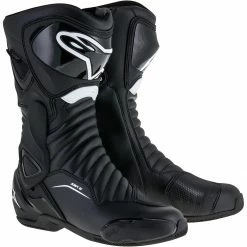 Flash Sale 🧨 Alpinestars SMX-6 🥾 Boots V2 Drystar WP - Black White ✨