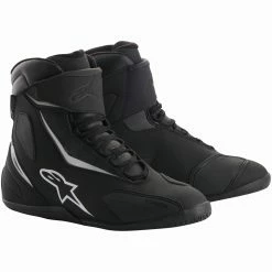 New ✔️ Alpinestars Fastback 2 Drystar 👟 Shoes WP - Black White 👍