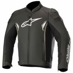 New 😉 Alpinestars SP-1 V2 Leather Jacket - Black Grey 🔥