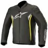 Best Pirce 🥰 Alpinestars SP-1 V2 Leather Jacket - Black Yellow ❤️