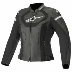 Cheapest 😍 Alpinestars Jaws V3 Leather Jacket Ladies - Black 🧨