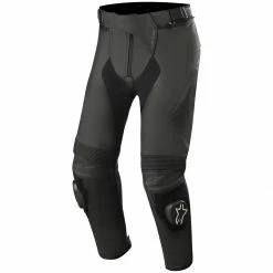 Discount 👍 Alpinestars Missile V2 Leather Trousers Reg Leg - Black 🔔