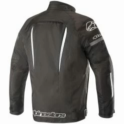 Wholesale 🔔 Alpinestars Gunner V2 Jacket WP - Black White 🌟 -Deals getgeared Store a320681912d main alpinestars gunner v2 jacket wp black white 2