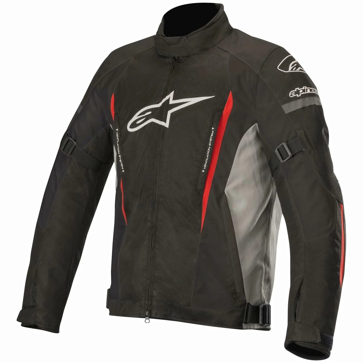 Cheap ๐ Alpinestars Gunner V2 Jacket WP - Black Grey Red ๐ 3 Cheap ๐ Alpinestars Gunner V2 Jacket WP - Black Grey Red ๐