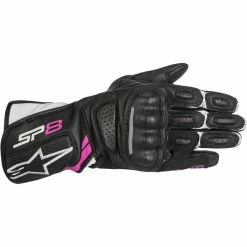 Flash Sale 💯 Alpinestars SP-8 Gloves V2 Ladies - Black Pink 👍 -Deals getgeared Store a35183171239d main alpinestars sp 8 gloves v2 ladies black pink 1 1