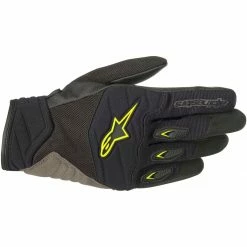Cheap 🧨 Alpinestars Shore Gloves - Black Yellow 🥰