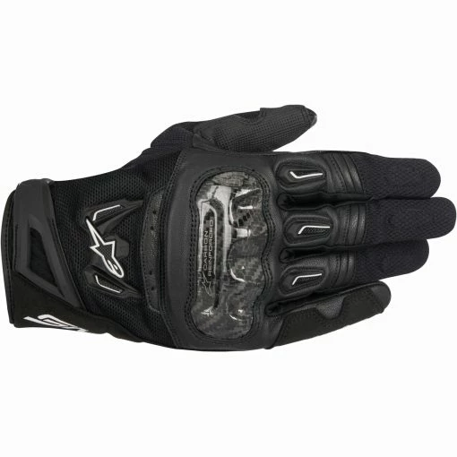 New 🌟 Alpinestars SMX-2 Air Carbon Gloves V2 - Black 😍 -Deals getgeared Store a356771710d main alpinestars smx 2 air carbon gloves v2 black 1