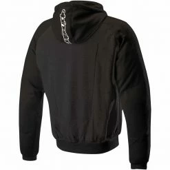 Budget 👏 Alpinestars Chrome Sport Protective Hoodie - Black ⌛ -Deals getgeared Store a420091810d main alpinestars chrome sport protective hoodie black 2