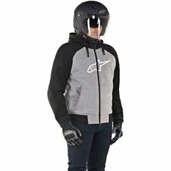 Wholesale 𧨠Alpinestars Chrome Sport Protective Hoodie - Grey Black π 7 Wholesale 𧨠Alpinestars Chrome Sport Protective Hoodie - Grey Black π -Deals getgeared Store a4200918951d main alpinestars chrome sport protective hoodie grey black 3