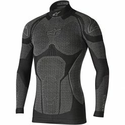 Coupon 🌟 Alpinestars Ride Tech LS Winter Top - Black Grey 😀
