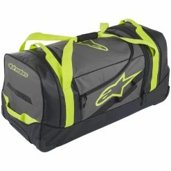 Discount ✔️ Alpinestars Komodo Travel Kit Bag 150L - Black Anthracite Yellow ⌛