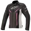 Discount ⌛ Alpinestars Stella T-Jaws Jacket V3 WP - Black White Fuchsia ✔️ -Deals getgeared Store aa32110201239d main alpinestars stella t jaws jacket v3 wp black white fuchsia 1