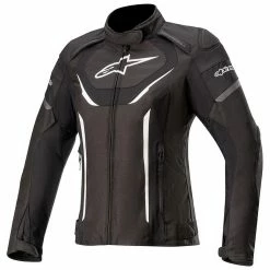 Deals getgeared Store 21 Best deal β Alpinestars Stella T-Jaws Jacket V3 WP - Black White π