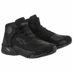 New π Alpinestars CR-X Drystar π Shoes WP - Black Black π₯