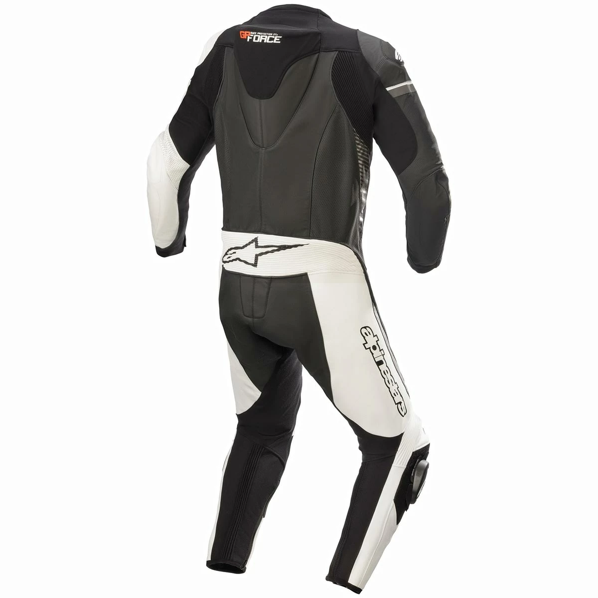 Budget π Alpinestars GP Force Phantom 1PC Leather Suit - Black White Grey π 4 Budget π Alpinestars GP Force Phantom 1PC Leather Suit - Black White Grey π - Image 2