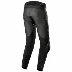 Best Pirce 👍 Alpinestars Missile V3 Leather Trousers Long Leg - Black Black 🔔 -Deals getgeared Store alpinestars missile v3 leather trousers long leg black black a31207221100d 2
