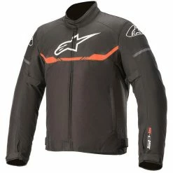 Promo ✨ Alpinestars T-SP S Jacket WP - Black Red Fluo 👏
