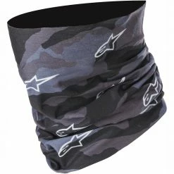 Promo 🌟 Alpinestars Vintage Necktube Striped - Black Military Green 👏