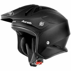 Promo 😍 Airoh TRR S Trials Helmet - Matt Black 🔔