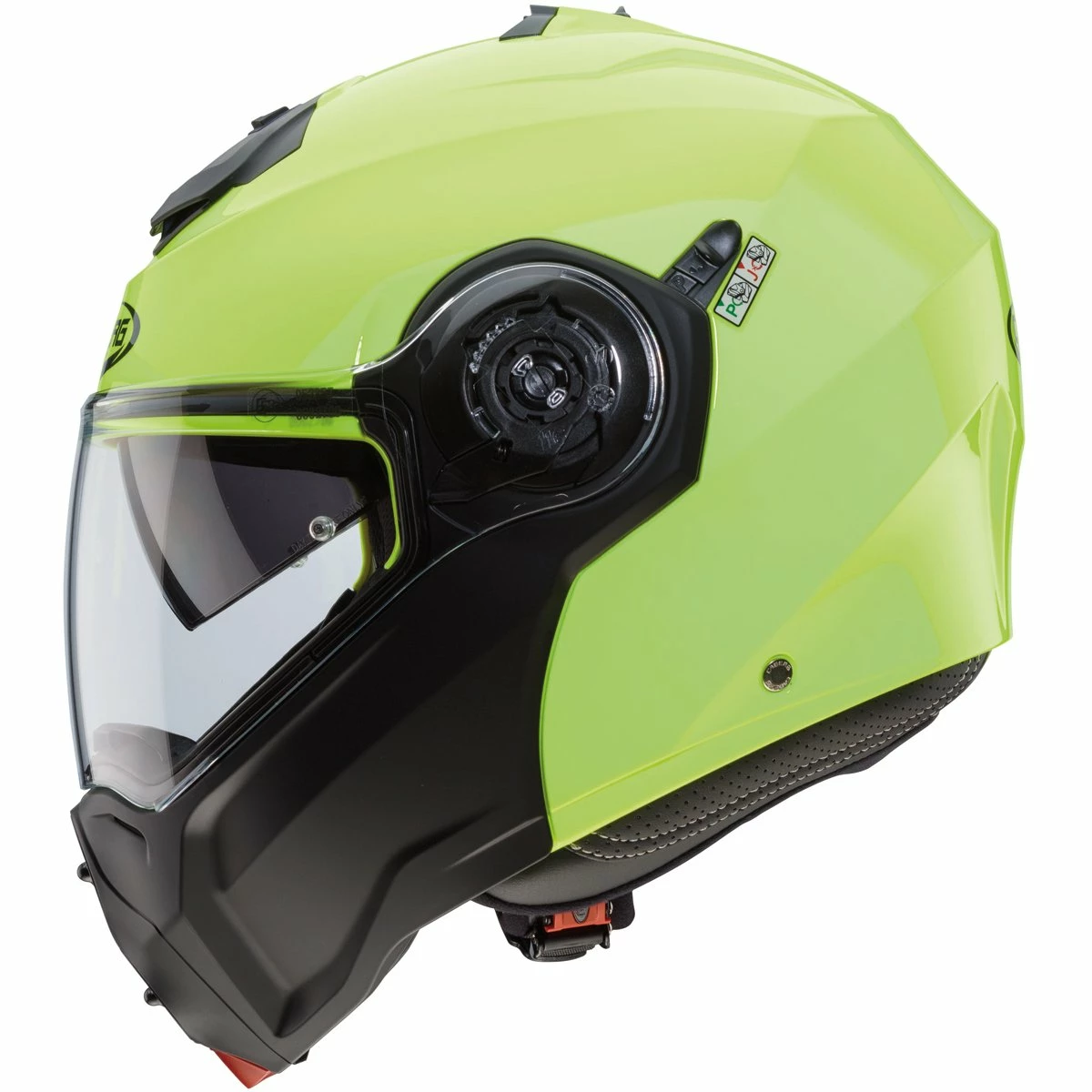 Discount β€οΈ Caberg Droid Hi-Viz Helmet - Yellow Black π 5 Discount β€οΈ Caberg Droid Hi-Viz Helmet - Yellow Black π - Image 3