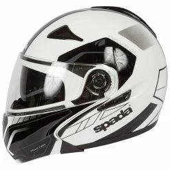 Discount ⭐ Spada Reveal Tracker Helmet - White Black 😍 -Deals getgeared Store fx0105522d main spada reveal tracker helmet white black 3