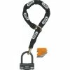 Discount ⌛ Abus Motorcycle Locks Granit 58 Lock-Chain Black 😍