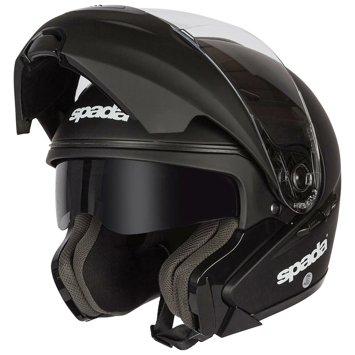 Budget 👍 Spada Reveal Helmet - Matt Black 🎁 4 Budget 👍 Spada Reveal Helmet - Matt Black 🎁 - Image 2