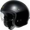 Best Sale 👍 Shoei J-O Open Face Helmet - Black 🛒