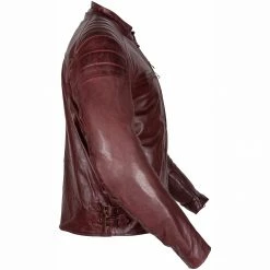 Best reviews of 🧨 Spada Redux Leather Jacket - Burgundy ⌛ -Deals getgeared Store fx0601543d main spada redux leather jacket burgundy 2