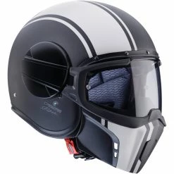 Discount 🎁 Caberg Ghost Legend Helmet Matt - Black White 🧨
