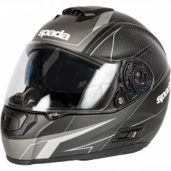 Flash Sale π Spada SP16 Linear Helmet - Black Silver π