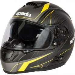 Best deal π― Spada SP16 Linear Helmet - Black Yellow π