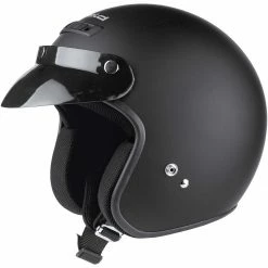 Discount ⭐ Held Rune Helmet Open-Face - Matt Black ✔️