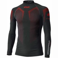 Promo 🎁 Held 9864 3D-Skin Warm Baselayer Top - Black Red 🥰