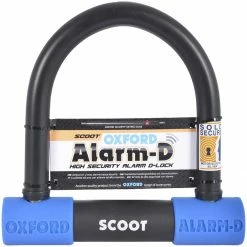 Brand new ✔️ Oxford Alarm-D Scoot Lock - Black/Blue 🔔