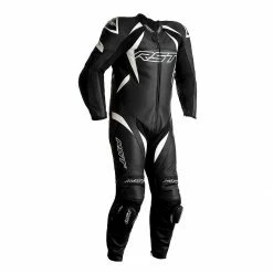 Cheap 👏 RST Tractech Evo 4 1PC Leather Suit CE - Black White 👏
