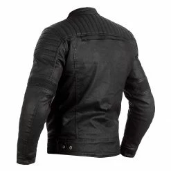 Top 10 🎉 RST Brixton Wax Textile Jacket CE WP - Black 😍 -Deals getgeared Store md102975blkd main rst brixton wax textile jacket ce wp black 2