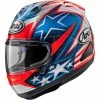 Top 10 ✔️ Arai RX-7V Hayden WSBK Helmet - Blue White Red 👏