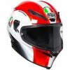 Best deal 🎉 AGV Corsa-R Sic58 Helmet - Red White Black 👏 -Deals getgeared Store md300503repd main agv corsa r sic58 helmet red white black 1 7