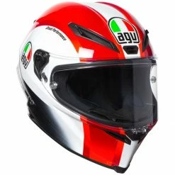 Best deal 🎉 AGV Corsa-R Sic58 Helmet - Red White Black 👏