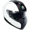 Best Pirce 😍 AGV Sports Modular Mono Helmet - White Carbon 🤩 -Deals getgeared Store md300528whid main agv sports modular mono helmet white carbon 1 1