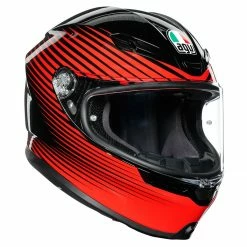 Best reviews of ✨ AGV K6 Rush Helmet - Black Red ⭐