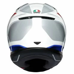 Deals 👏 AGV K6 Hyphen Helmet - White Red Blue 😉 -Deals getgeared Store md300557whid main agv k6 hyphen helmet white red blue 4