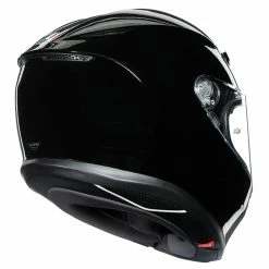 Top 10 👍 AGV K6 Solid Helmet - Black ⭐ -Deals getgeared Store md300559blkd main agv k6 solid helmet black 3