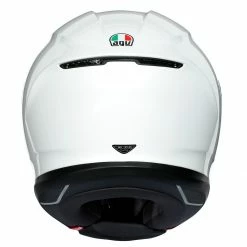 Brand new 👍 AGV K6 Solid Helmet - White 🥰 -Deals getgeared Store md300559whid main agv k6 solid helmet white 4