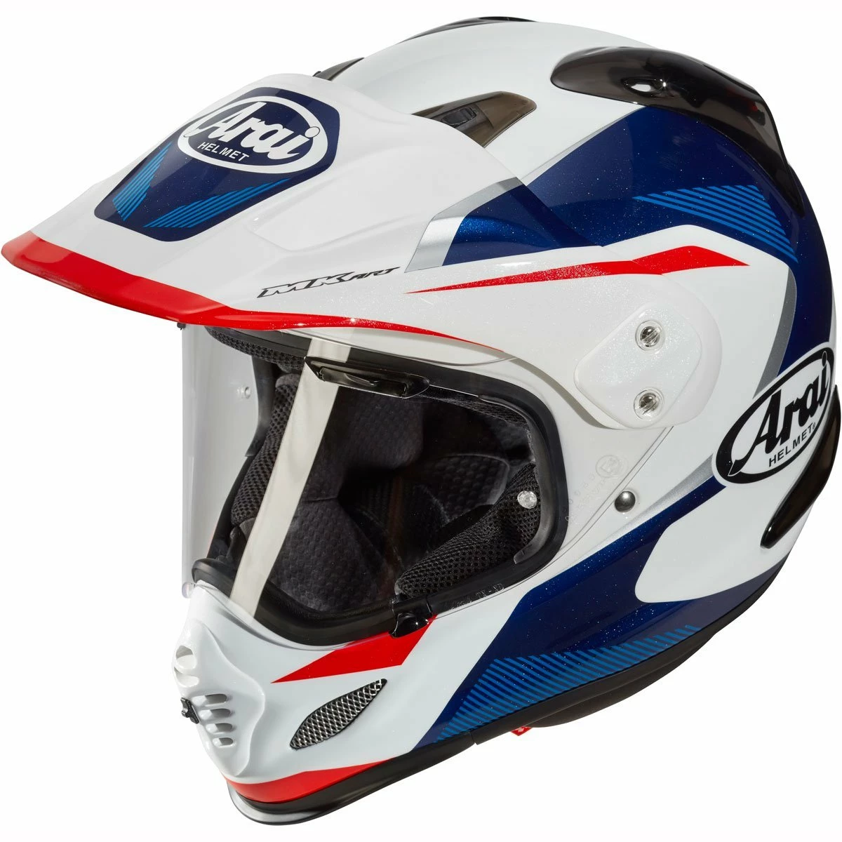 Buy π Arai Tour-X 4 Break Helmet - White Blue Red π₯ 3 Buy π Arai Tour-X 4 Break Helmet - White Blue Red π₯
