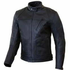 Wholesale 🔔 Merlin Gable Leather Jacket WP - Black 🎁