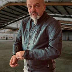 Budget 🛒 Merlin Wishaw Leather Jacket D3O - Black ✨