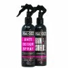 Top 10 😉 Muc-Off Motorcycle Textile Maintenance Kit - Re-proofer & Anti-Odour - Clear 😀 -Deals getgeared Store mucoff rainshield odourremover combo 2
