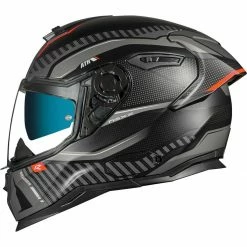 Best Pirce 🌟 Nexx SX.100R Helmet Skidder - Black Grey 🎁